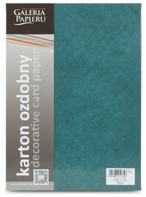 Karton ozdobny A4 (20) Flash zielony  Argo 200g  205405